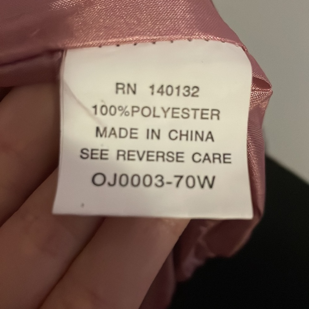 ✨HOST PICK✨ Silky Pink Cherry Blossom Jersey Jacket - Picture 4 of 4